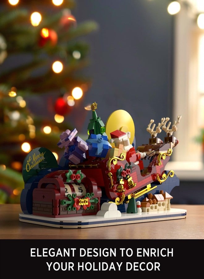 Nifeliz Christmas Countdown Building Set for Adults and Family, Christmas Decoration to Build Together, Holiday Collectible Gift for Home Décor and Office Décor (1022PCS, NF10295) - Image 3